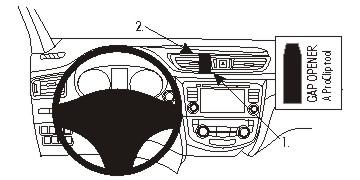 Nissan X-Trail 14-15/Qashqai 14-15, Zentriert