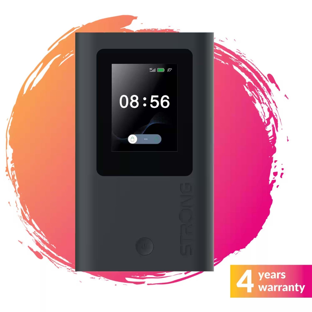 Strong 5GMIFIAX1800, tragbarer 5G-Hotspot mit Wi-Fi 6