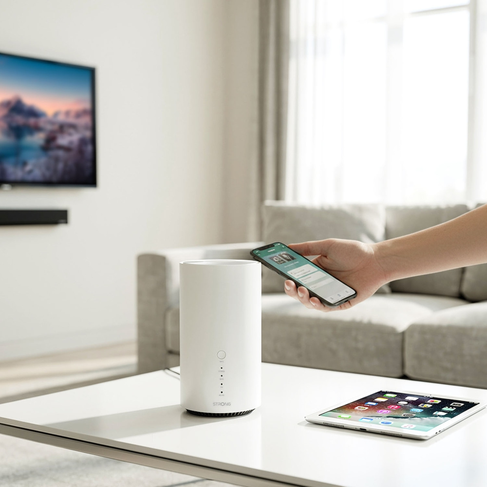 Leistungsstarker 5G+-Router, Wi-Fi 7 BE7200