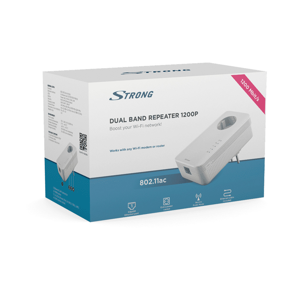 Strong Dual Band Repeater 1200P
