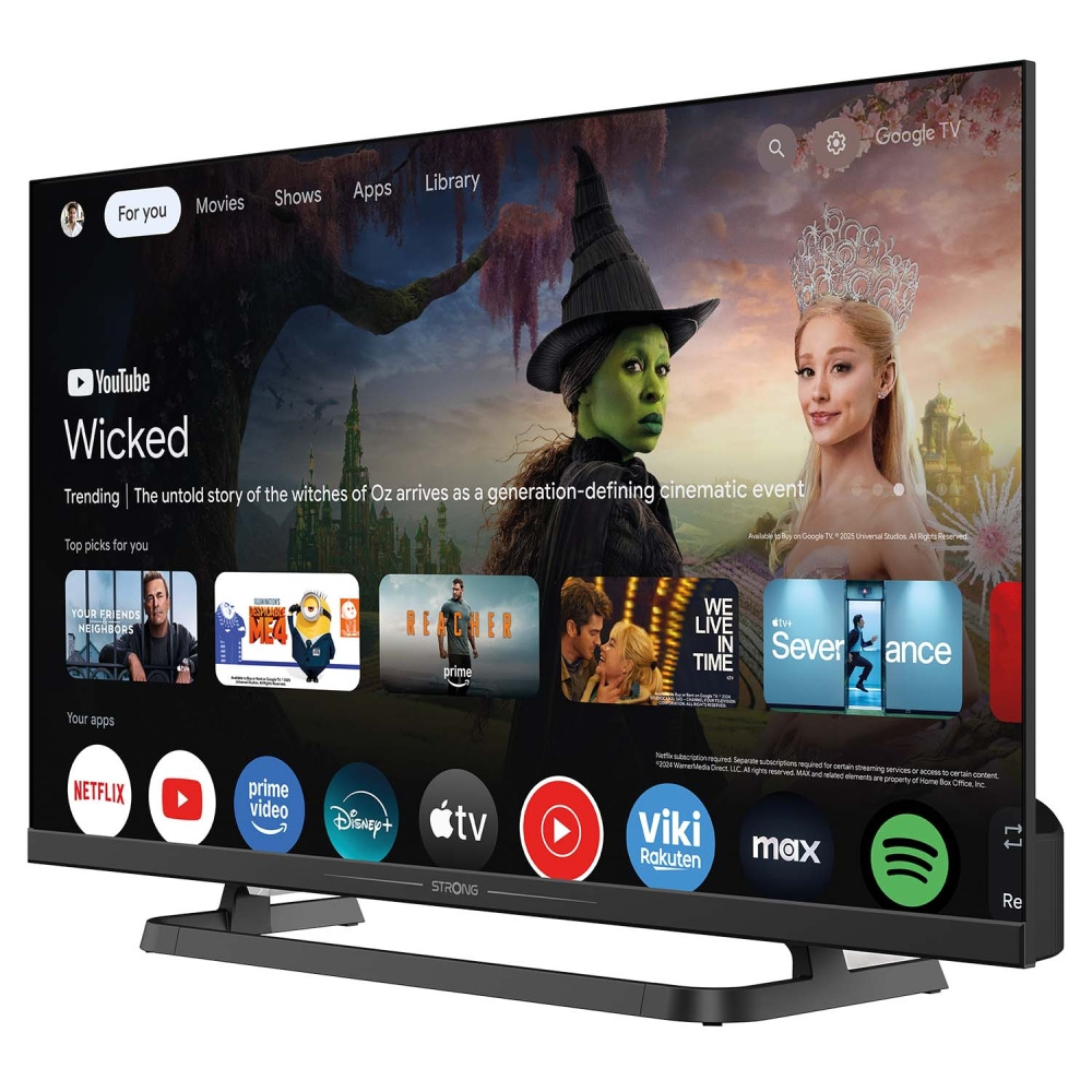 Strong SRT24HI4723C, 24-Zoll-HD-LED-TV mit Google TV