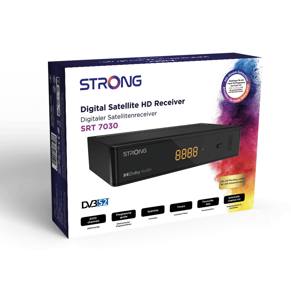 Strong SRT7030, hochauflösender Satellitenempfänger