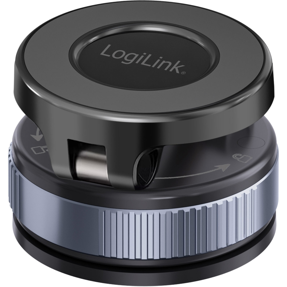 LogiLink AA0198, magnetische Telefonhalterung mit Vakuumsaughalter
