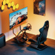 LogiLink Racing Cockpit, Rennsitz mit Monitorhalterung 32-50 LogiLink Racing Cockpit, Rennsitz mit Monitorhalterung 32-50