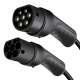 LogiLink EVC0121, Typ-2-Ladekabel 32 A, 22 kW, 5 m LogiLink EVC0121, Typ-2-Ladekabel 32 A, 22 kW, 5 m
