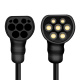 LogiLink EVC0121, Typ-2-Ladekabel 32 A, 22 kW, 5 m LogiLink EVC0121, Typ-2-Ladekabel 32 A, 22 kW, 5 m