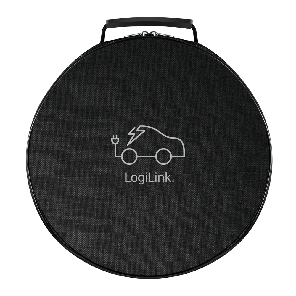 LogiLink EVC0121, Typ-2-Ladekabel 32 A, 22 kW, 5 m