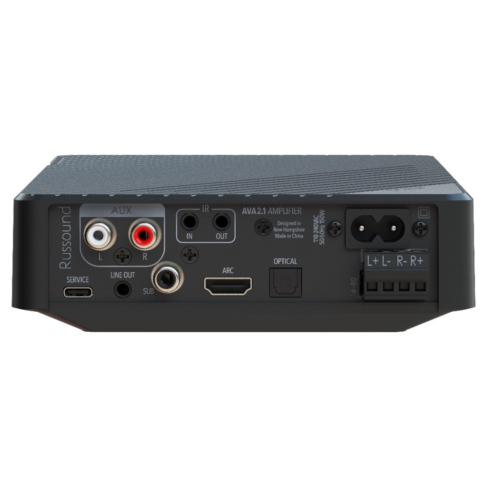 Russound AVA2.1, kompakter 2.1-Verstärker mit Bluetooth und HDMI ARC