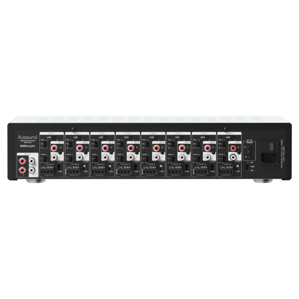 Russound D1675, Multiroom-Verstärker mit 16 Kanälen