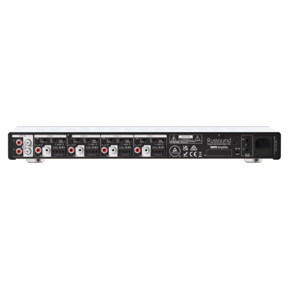 Russound D890, Multiroom-Verstärker mit 8 Kanälen