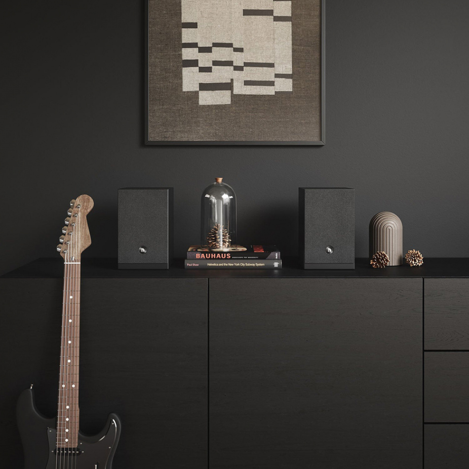 Audio Pro A28 W aktive Standlautsprecher mit Wi-FI, schwarz