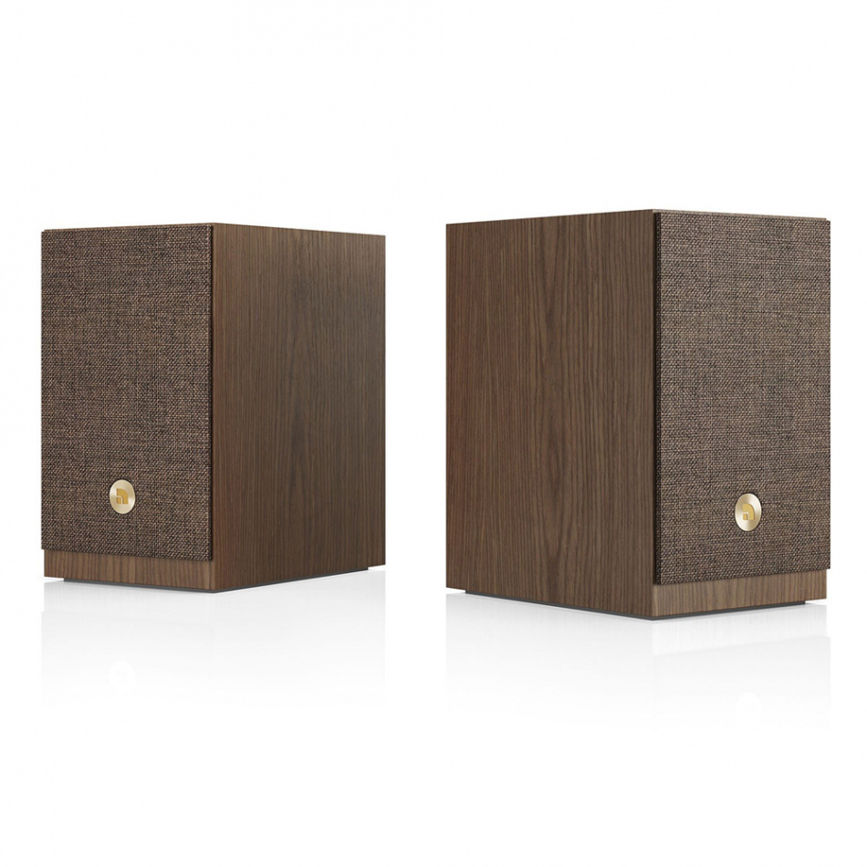 Audio Pro A28 W aktive Standlautsprecher mit Wi-FI, Nussbaum