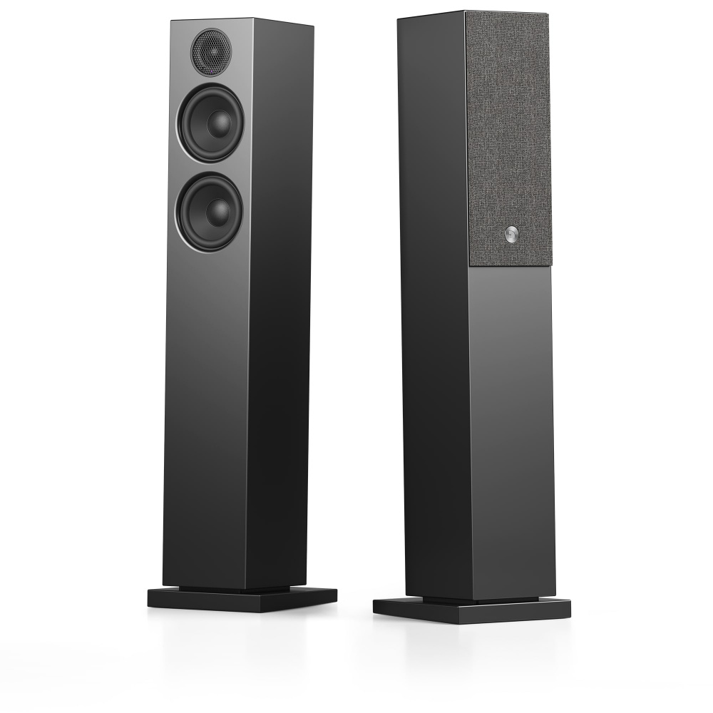 Audio Pro A38 aktive Standlautsprecher mit WLAN, schwarzes Paar