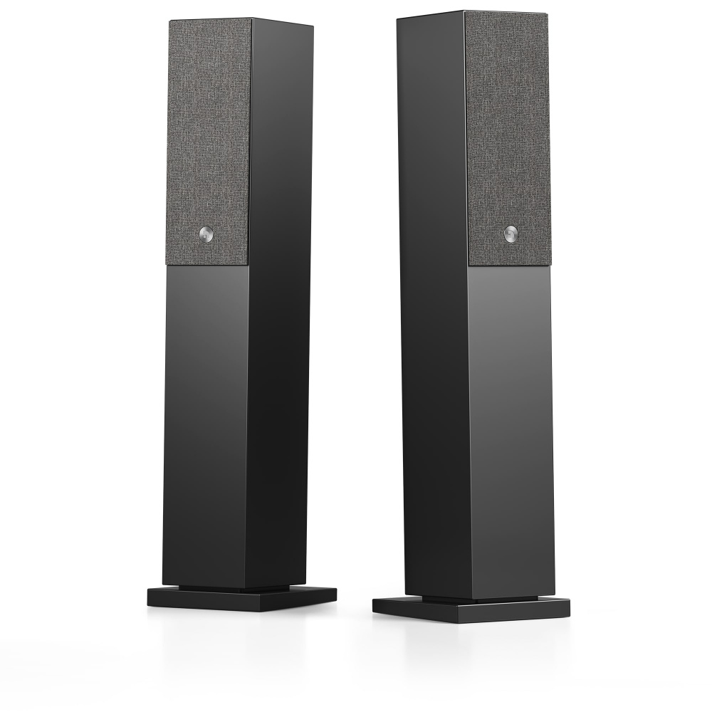 Audio Pro A38 aktive Standlautsprecher mit WLAN, schwarzes Paar