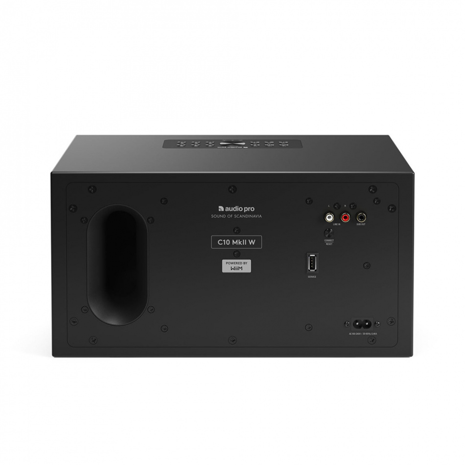 Audio Pro C10 MKII W, WLAN-Lautsprecher schwarz