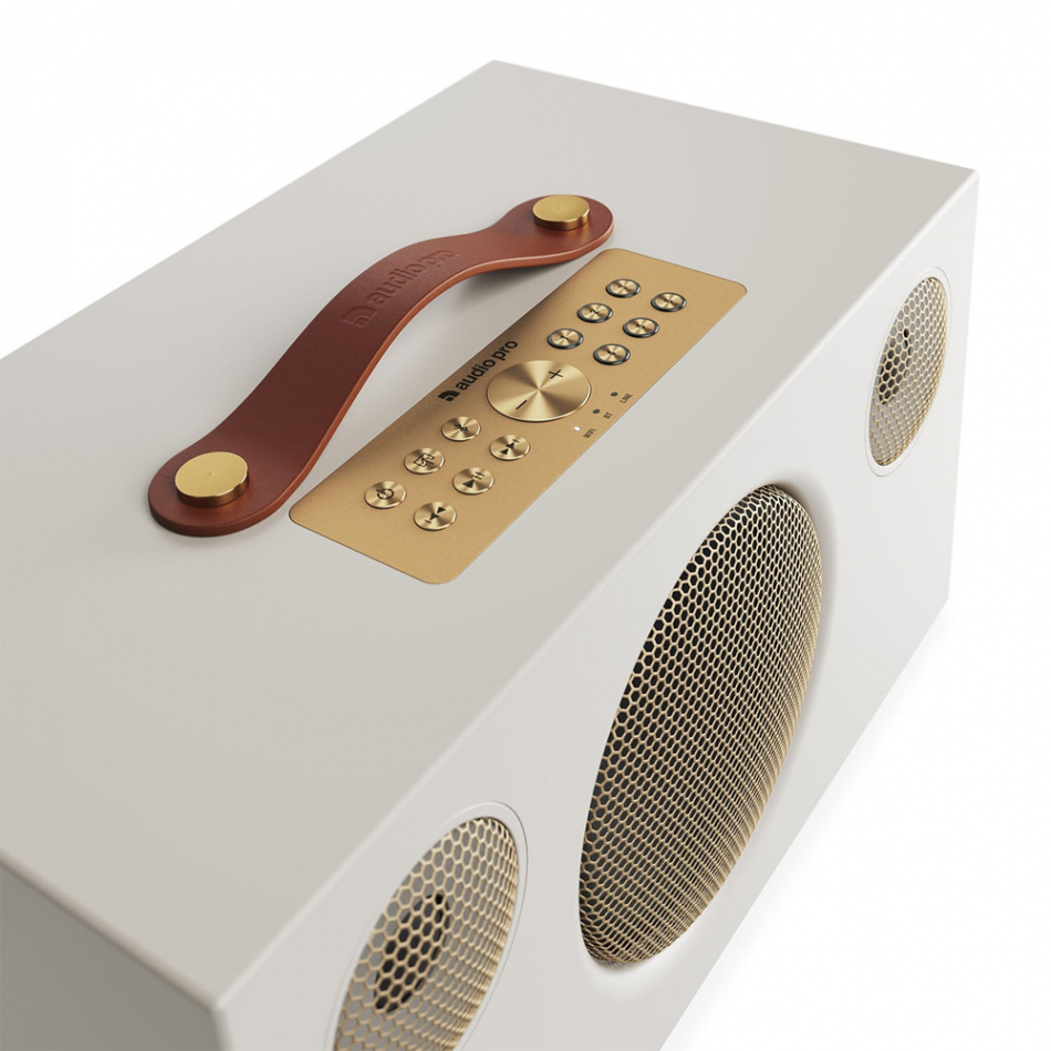Audio Pro C10 MKII W WLAN-Lautsprecher, Dune Classic
