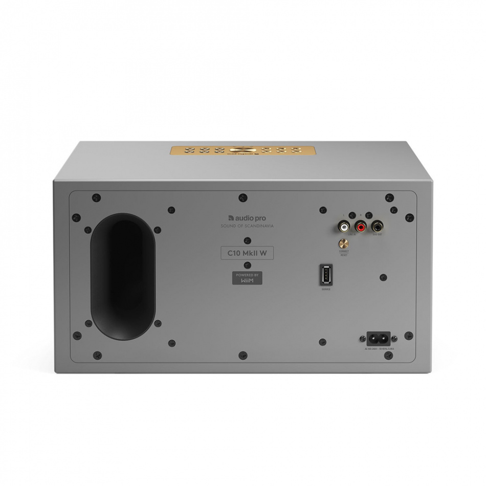 Audio Pro C10 MKII W, WLAN-Lautsprecher grau