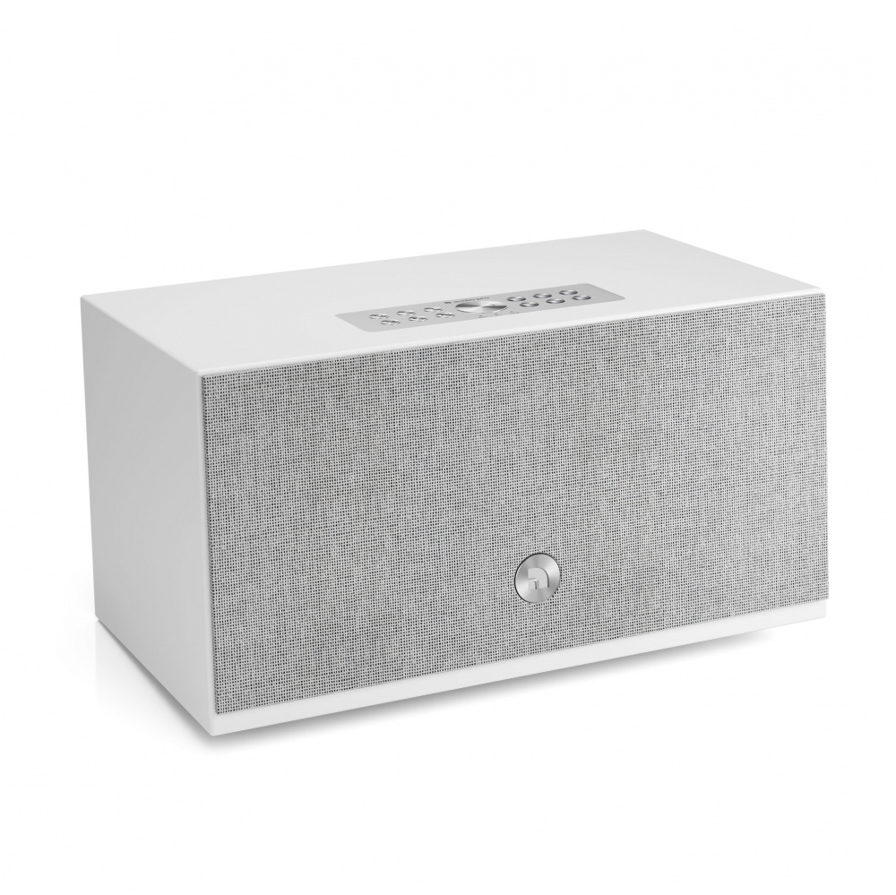 Audio Pro C10 MkII in Weiß, stilvoller WLAN-Lautsprecher