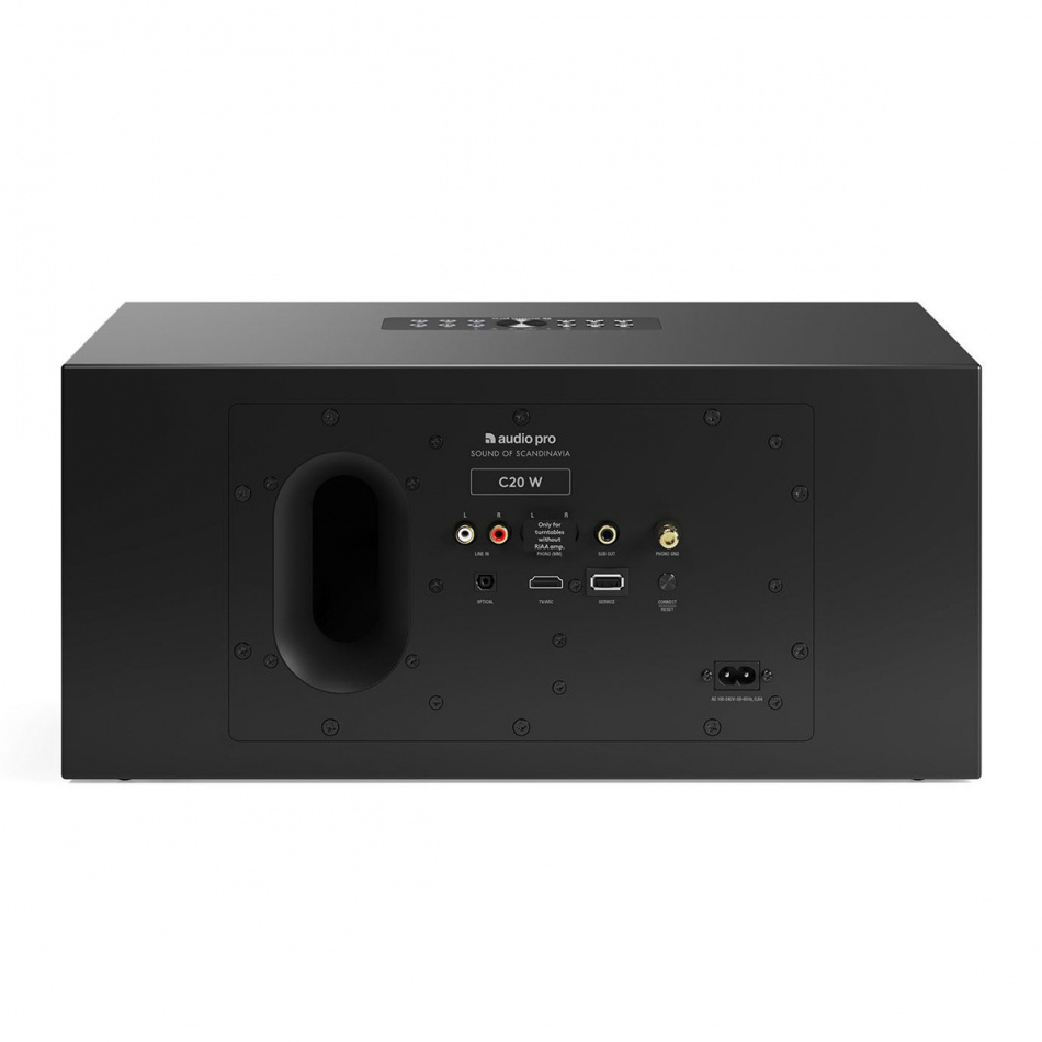 Audio Pro C20 W, WLAN-Lautsprecher schwarz