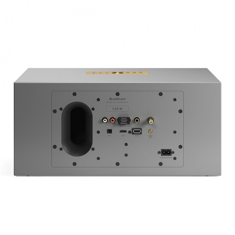 Audio Pro C20 W, WLAN-Lautsprecher grau