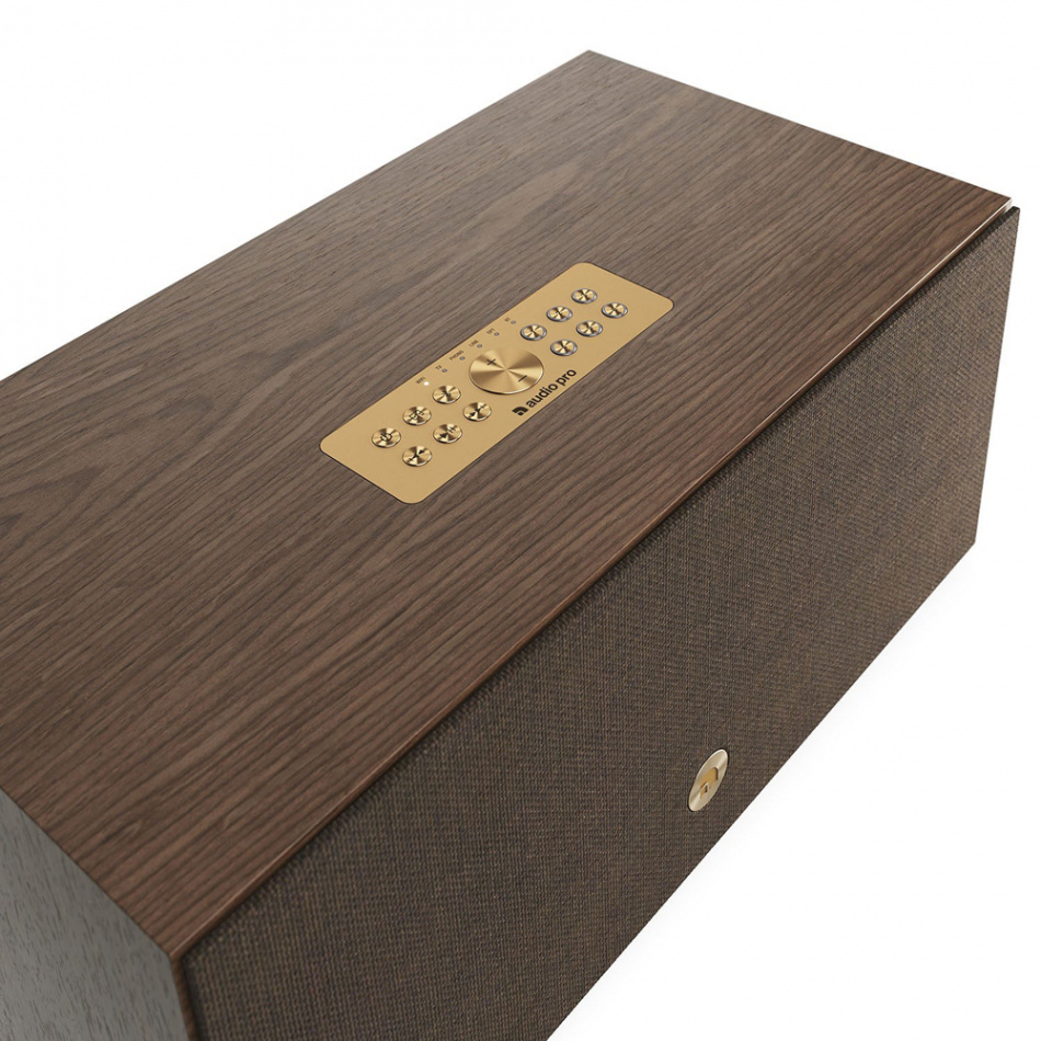 Audio Pro C20 W, WLAN-Lautsprecher Nussbaum