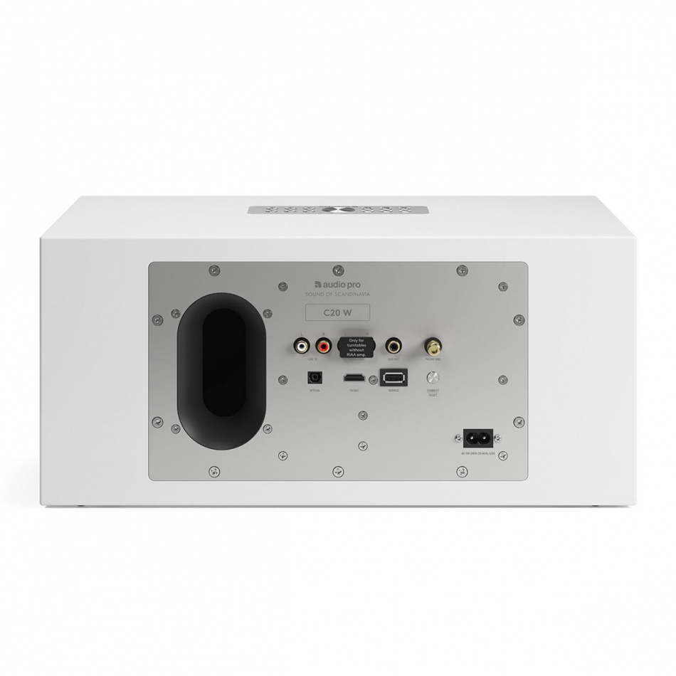 Audio Pro C20 W, WLAN-Lautsprecher weiß