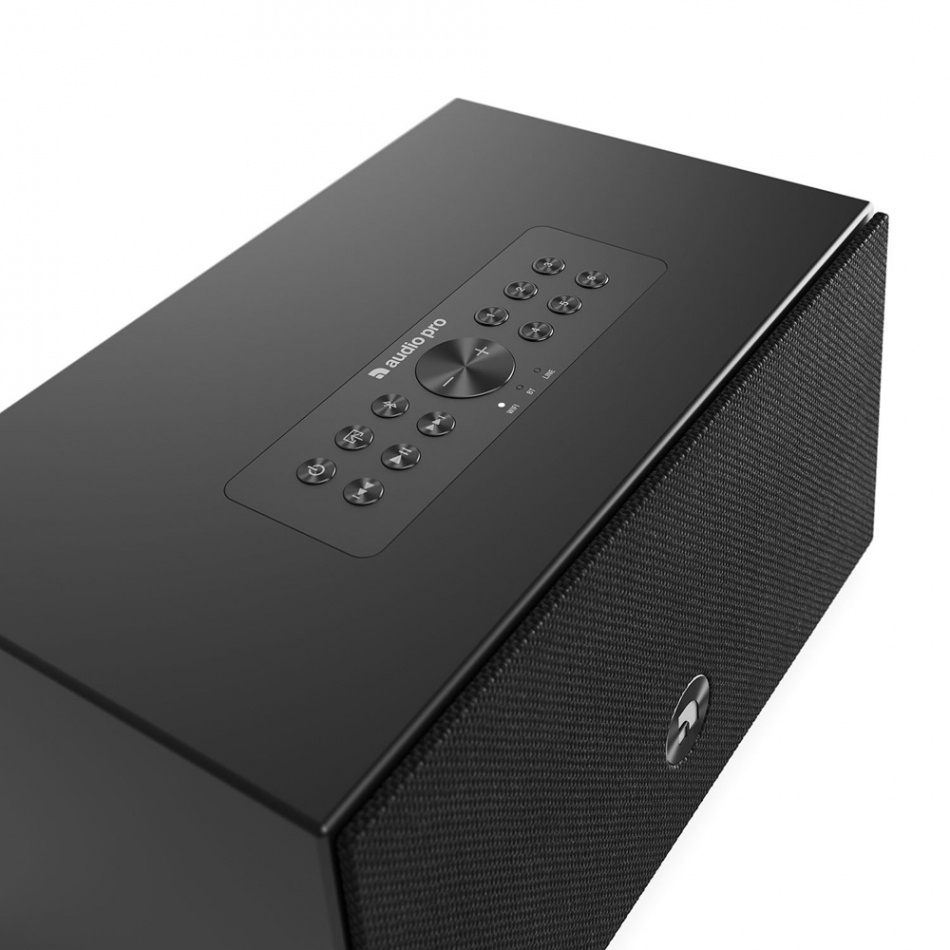 Audio Pro C5 MKII W, WLAN-Lautsprecher, schwarz