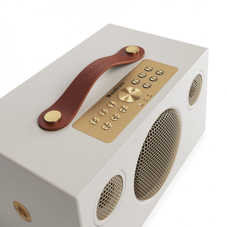 Audio Pro C5 MKII W, WLAN-Lautsprecher, Dune Classic