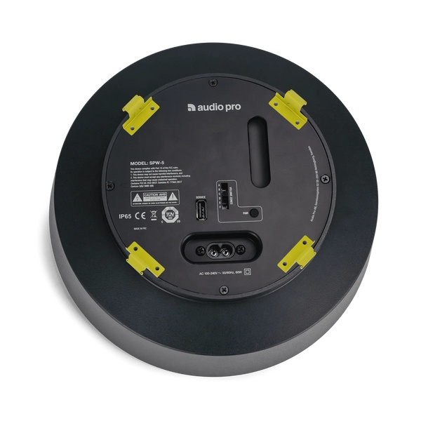 Audio Pro Business SPW-5, kabelloser Installationslautsprecher schwarz