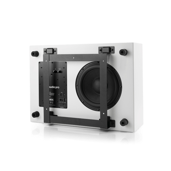 Audio Pro Business SUB-3, kabelloser Subwoofer weiß
