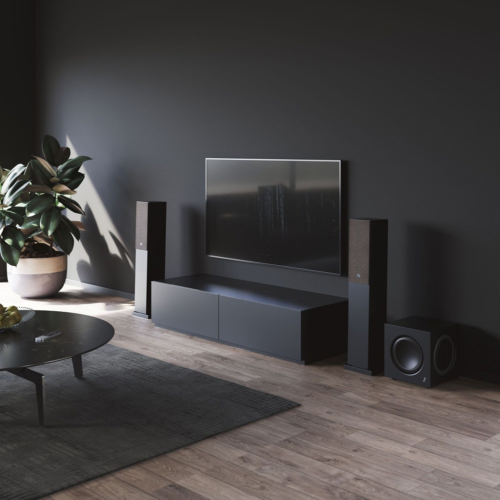 Audio Pro SW10, aktiver Subwoofer schwarz
