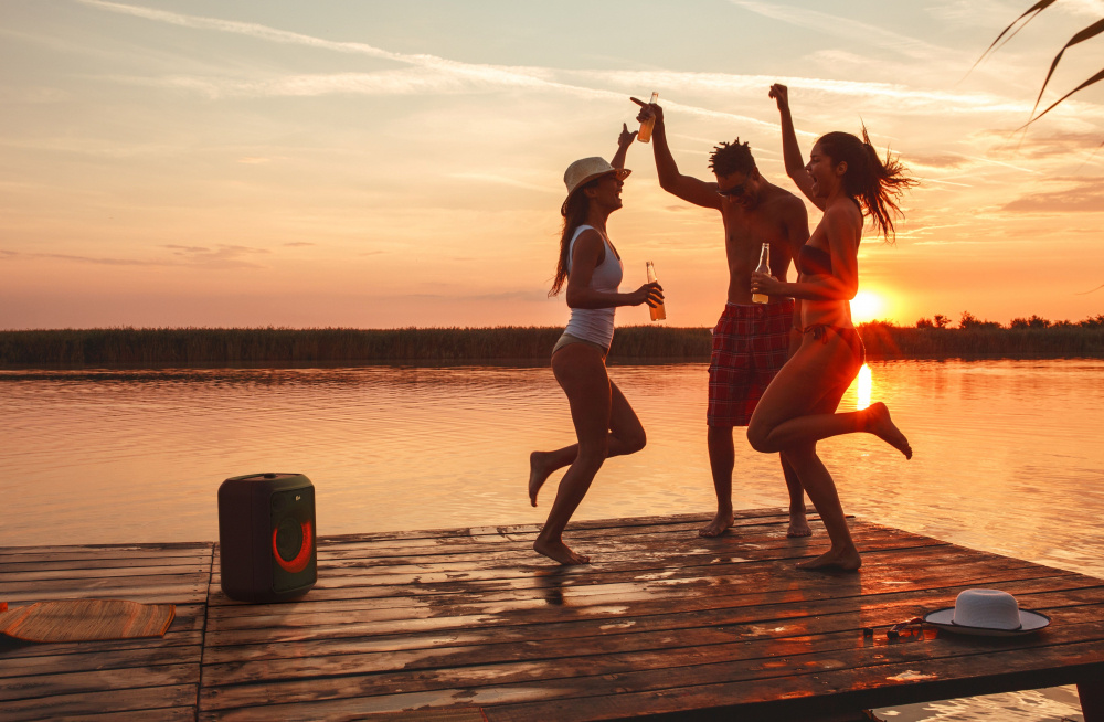 Klipsch Gig XL, tragbarer Partylautsprecher mit Mikrofon & Bluetooth