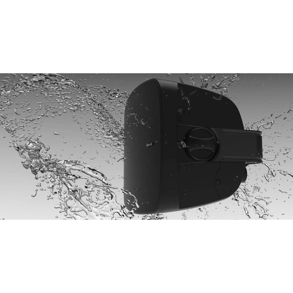 Klipsch PSM-450-T, wetterfester Wandlautsprecher, schwarz, Stück