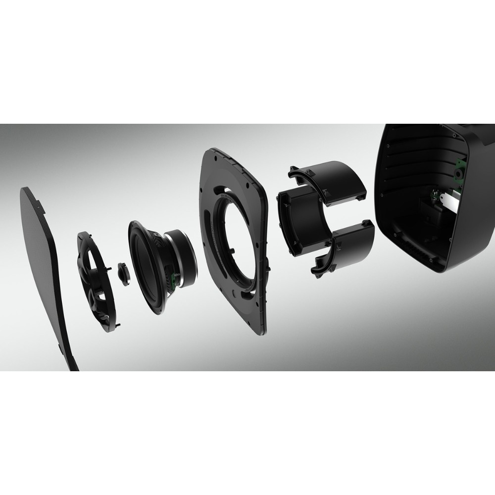 Klipsch PSM-800-T, wetterfester Wandlautsprecher, schwarz, Stück