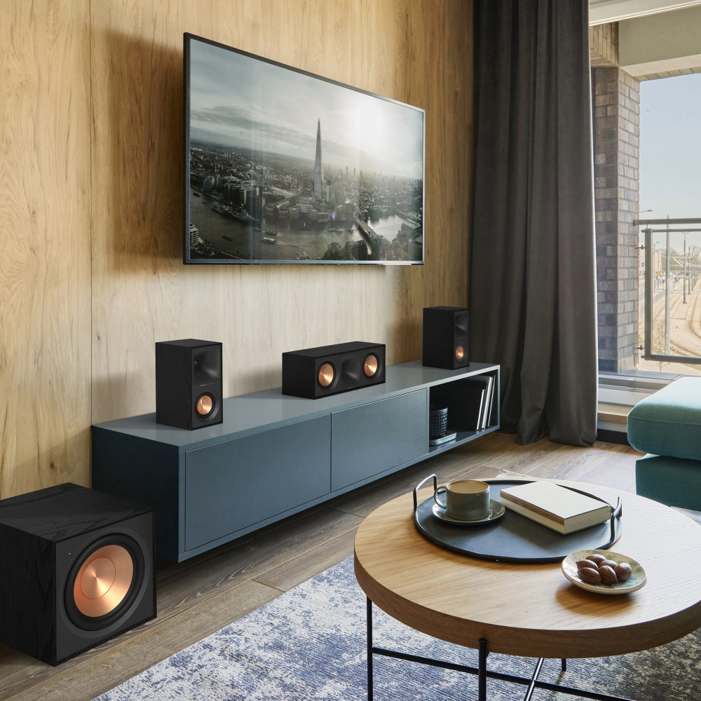 Klipsch R-40M Regallautsprecher, schwarz