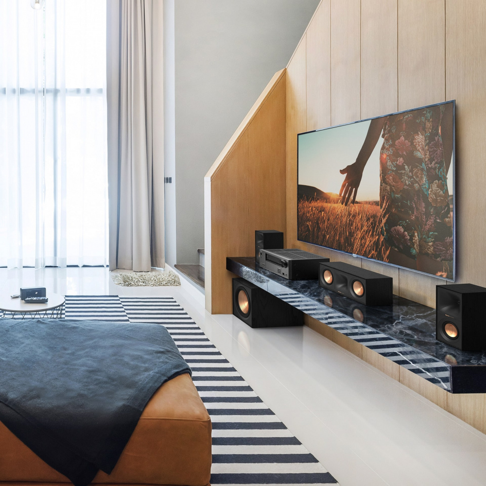 Klipsch R-40M Regallautsprecher, schwarz