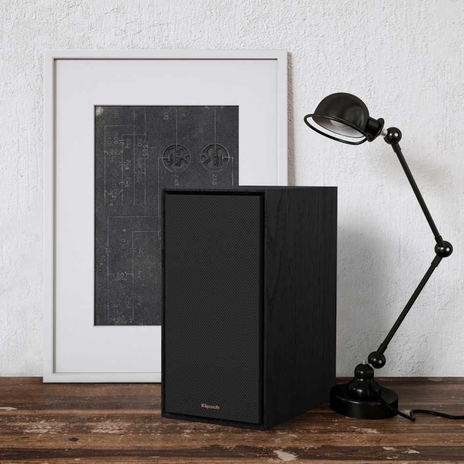 Klipsch R-50PM aktiver Lautsprecher mit Bluetooth, schwarzes Paar