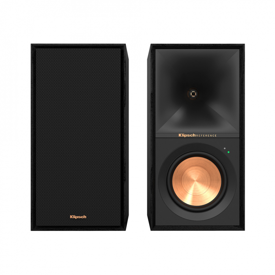 Klipsch R-50PM aktiver Lautsprecher mit Bluetooth, schwarzes Paar