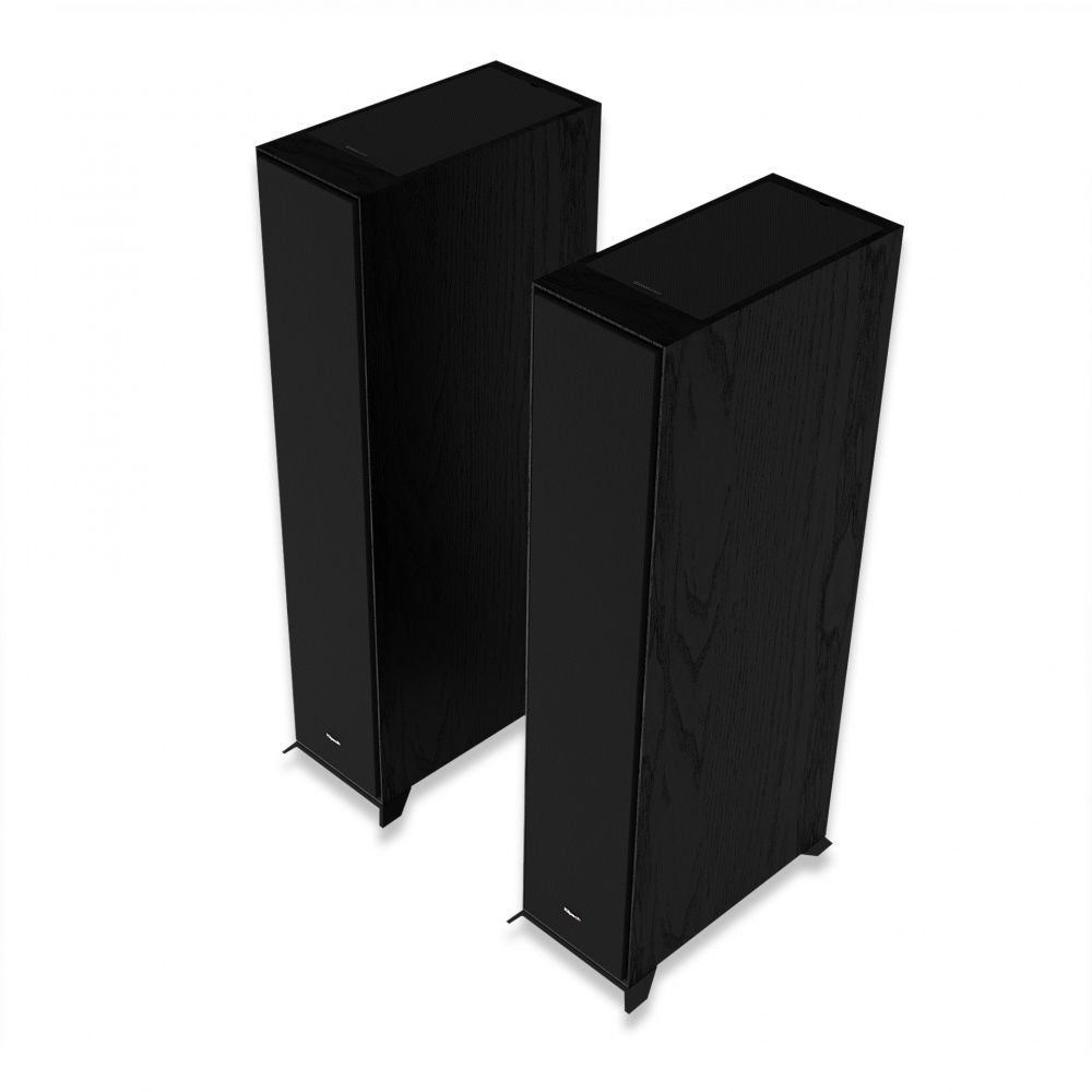 Klipsch R-605FA Standlautsprecher mit Dolby Atmos, schwarzes Paar
