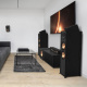 Klipsch R-800F Standlautsprecher, schwarzes Paar Klipsch R-800F Standlautsprecher, schwarzes Paar