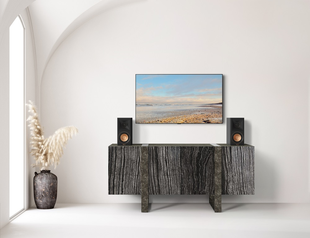 Klipsch RP-500M II Regallautsprecher, Schwarz Paar