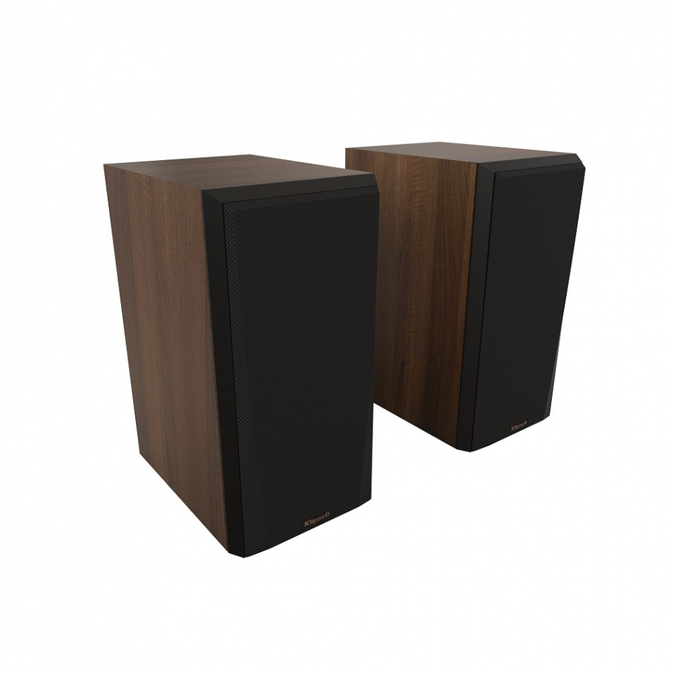 Klipsch RP-500M II Regallautsprecher, Walnuss Paar