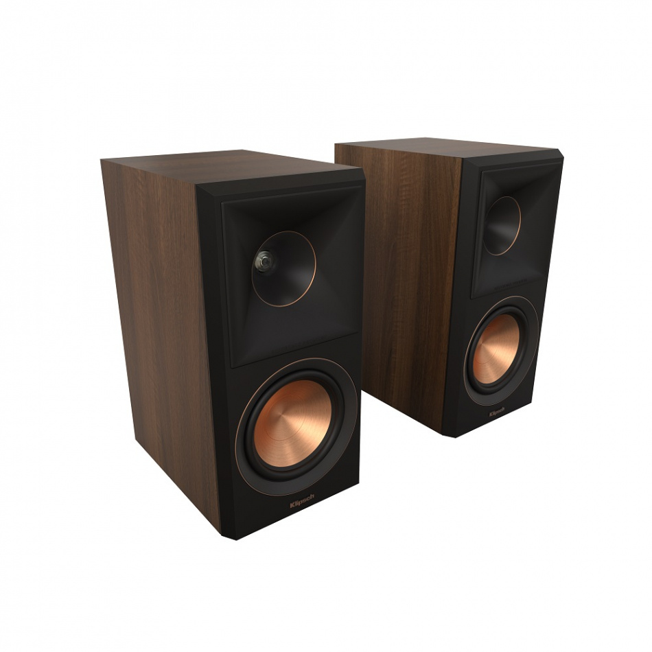 Klipsch RP-500M II Regallautsprecher, Walnuss Paar