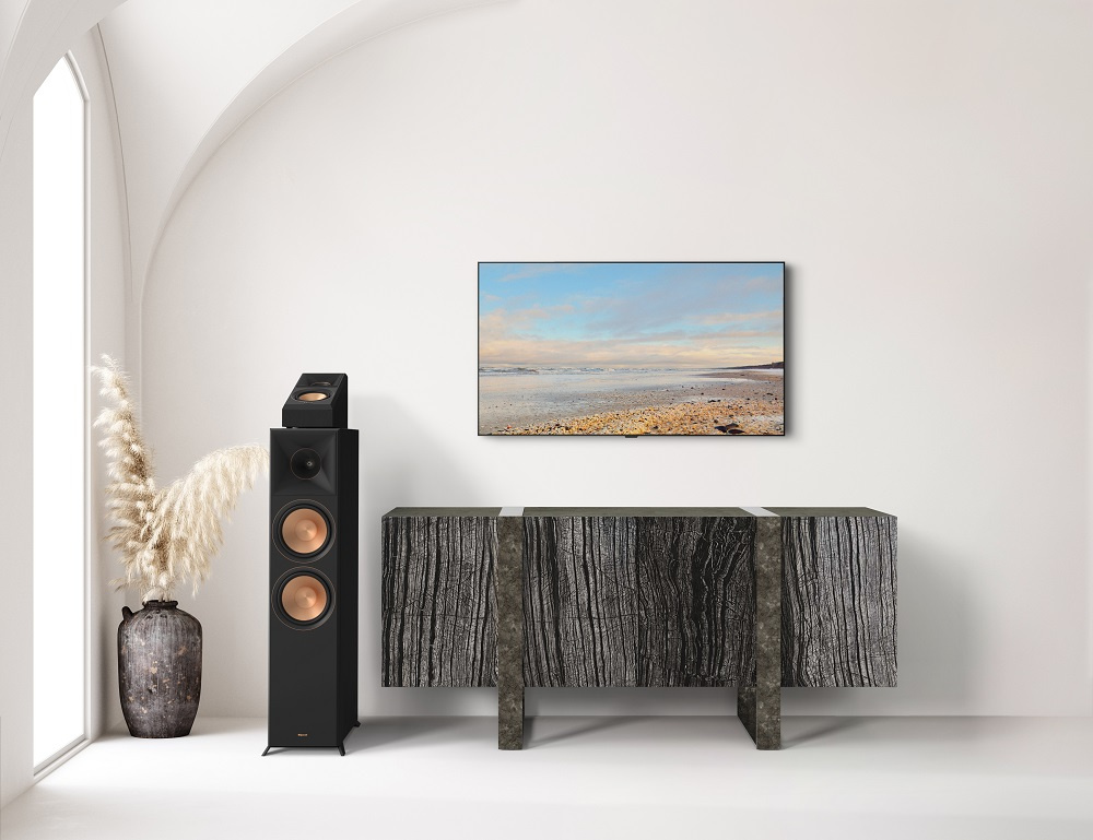 Klipsch RP-500SA II Dolby-Atmos-Lautsprecher, Schwarz Paar
