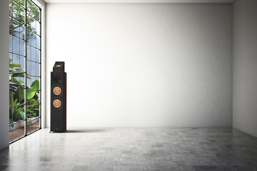 Klipsch RP-500SA II Dolby-Atmos-Lautsprecher, Walnuss Paar