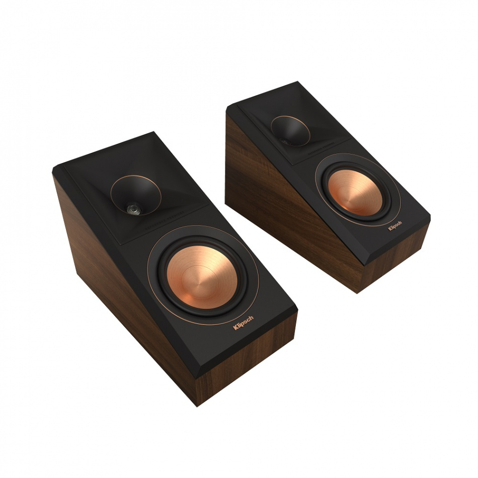 Klipsch RP-500SA II Dolby-Atmos-Lautsprecher, Walnuss Paar