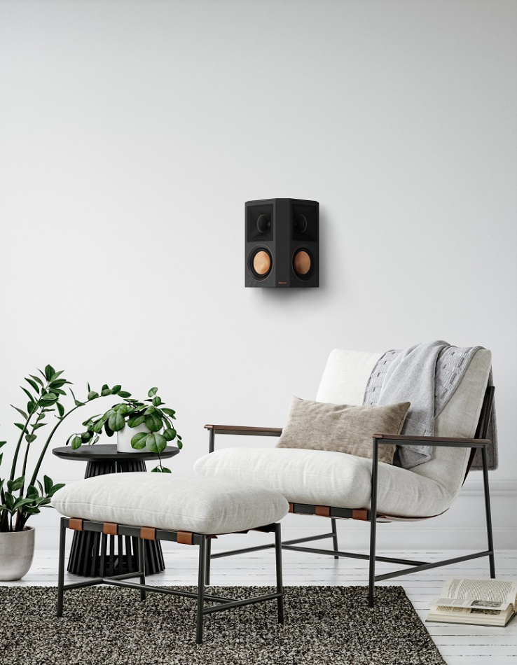 Klipsch RP-502S II Surroundlautsprecher, Schwarz