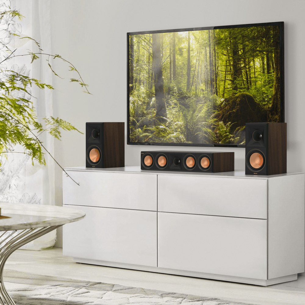 Klipsch RP-504C II Centerlautsprecher, Walnuss