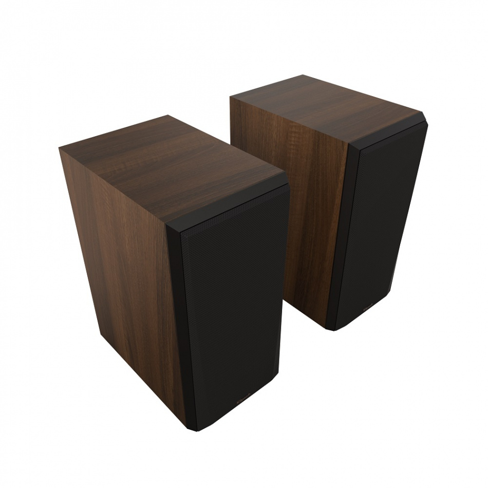 Klipsch RP-600M II Regallautsprecher, Walnuss Paar