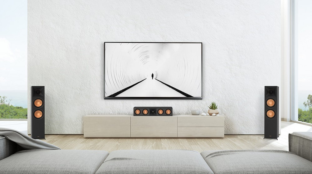 Klipsch RP-8000F II Standlautsprecher, Schwarz Paar